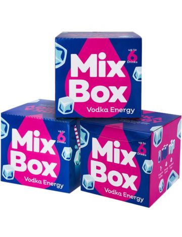 3 Mix Boxen Vodka Energy